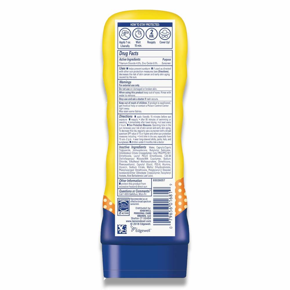 Banana Boat - Kid's Sport Lotion SPF 50+  6 oz - 12 Pack